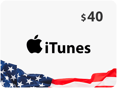 Apple & iTunes gift card $40 (US store)