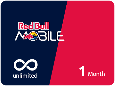 Red Bull Unlimited Recharge for 1 Month