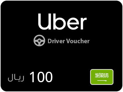 بطاقة أوبر للسائق - 100 ريال