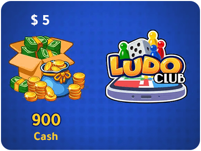 Ludo Club Card $5 - 900 Cash