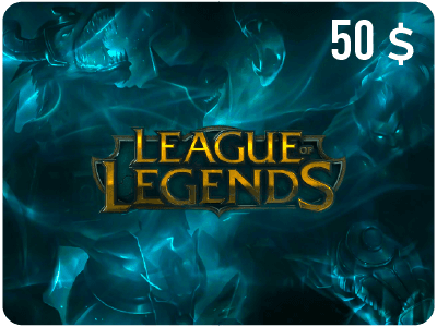 League of Legends Card - $50 (North America)